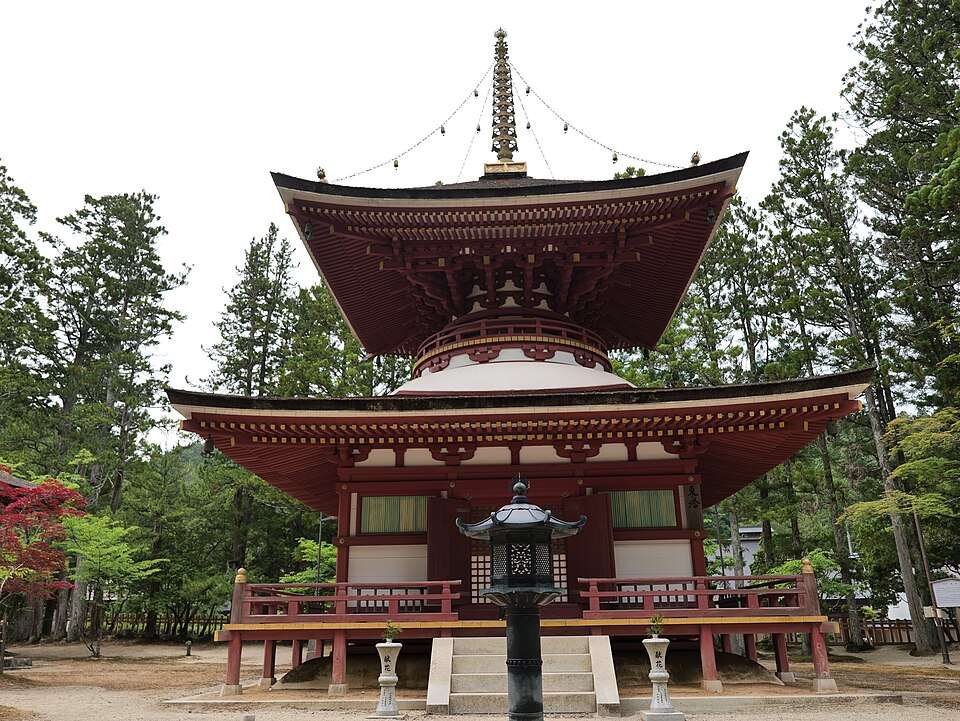 The Kondō pagoda at Danjō Garan, Kōyasan